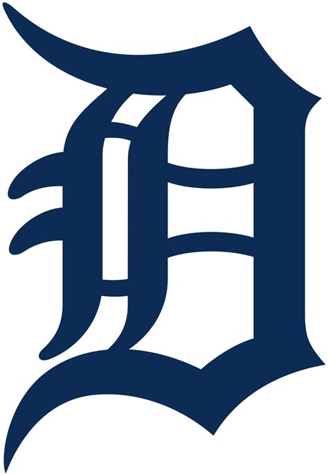 detroit tigers old english d logo images
